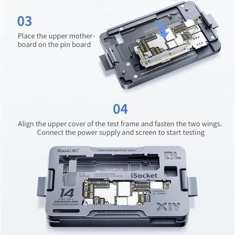 Qianli ISocket 16 Series 4 En 1 Accesorio Prueba Placa Base