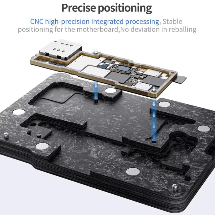 Qianli 4 En 1 Plataforma BGA Reballing Magnética iPhone 16