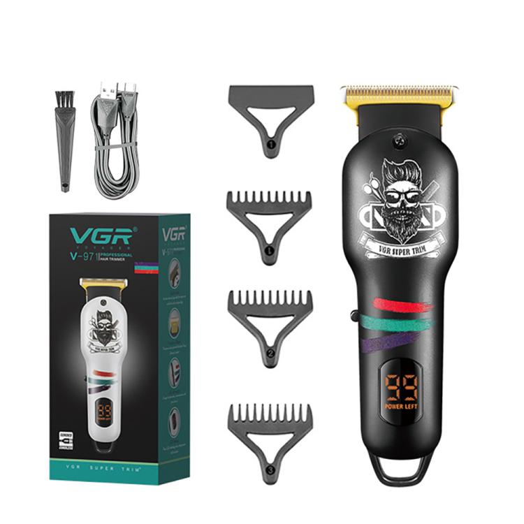 VGR V-971 Cortadora De Pelo Eléctrica USB Pantalla LED Digital