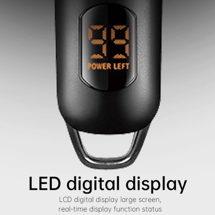 VGR V-971 Cortadora De Pelo Eléctrica USB Pantalla LED Digital