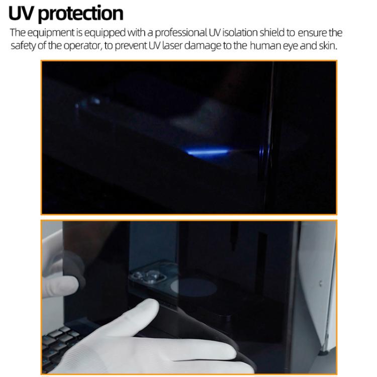 TBK 958Z Maquina Láser Para Eliminar Marcos De Pantallas LCD Con Luz Violeta