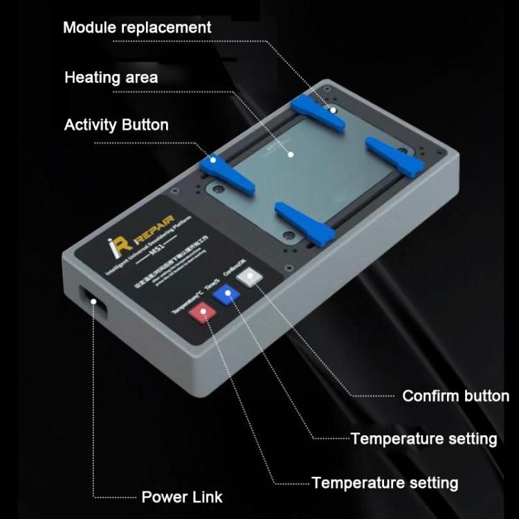 Mijing iRepair MS1 Plataforma Desoldadora Inteligente Control de Temperatura