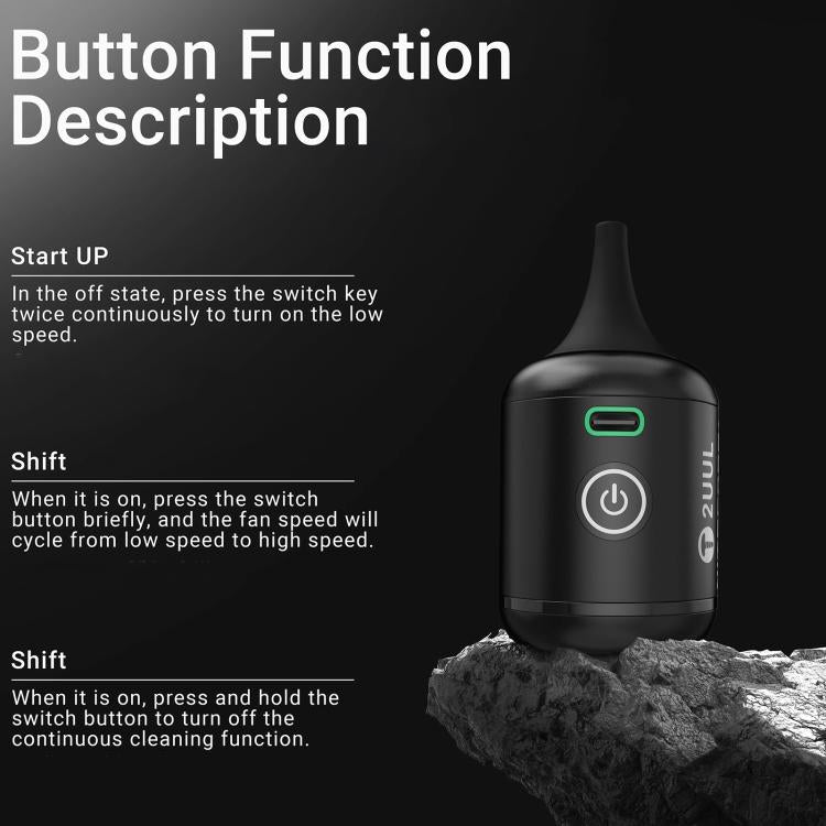 BB DA90 Nano Ventilador 30W Portátil Potente Compacto