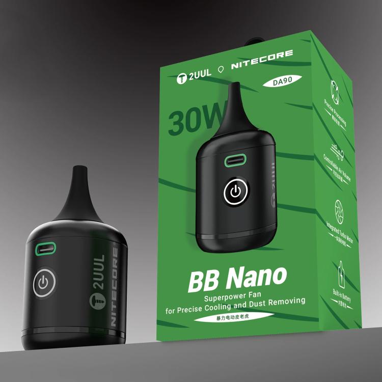 BB DA90 Nano Ventilador 30W Portátil Potente Compacto