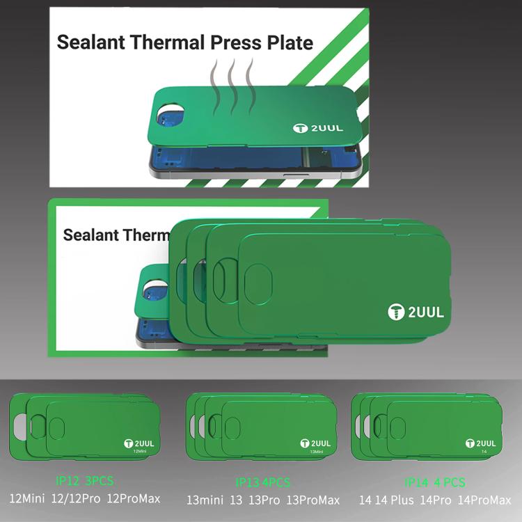 ThermaTech 2uul Placas Conductoras Térmicas Adhesivas IP68