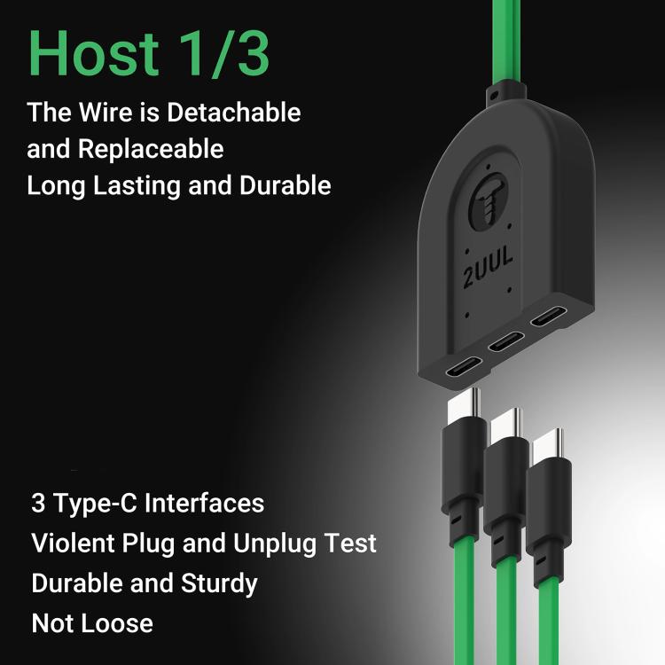 2uul PW02 Cable De Alimentación Teléfonos Alta Precisión