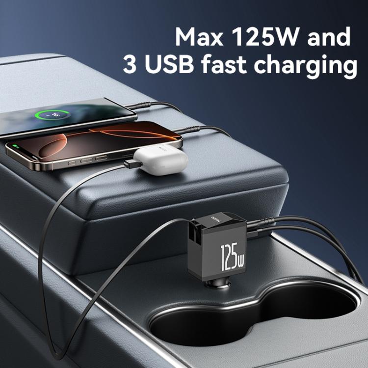 Yesido Y71 Cargador Coche 3 En 1 125W Para Vehículos