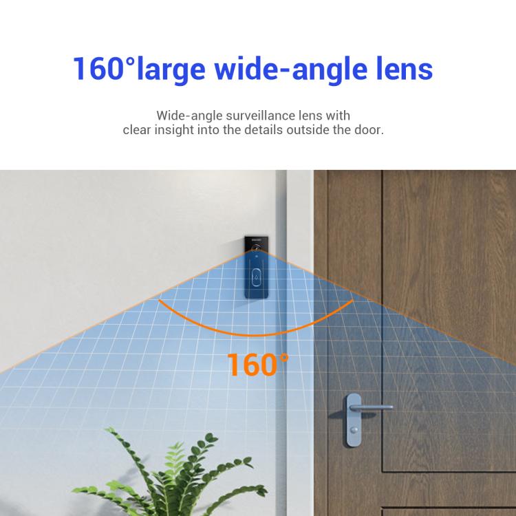 ESCAM V5 Timbre Inalámbrico 1080P Puerta Inteligente 128GB