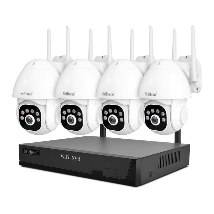 SriHome NVS001E-IPC039B Sistema de cámaras inalámbricas 5MP