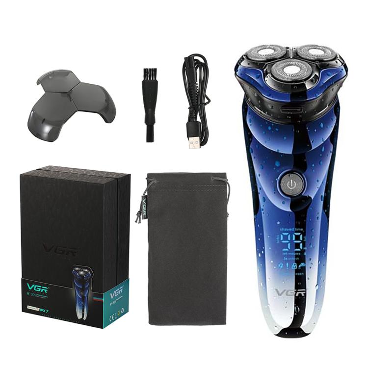 VGR V-305 Afeitadora Eléctrica Hombre IPX7 Resistente