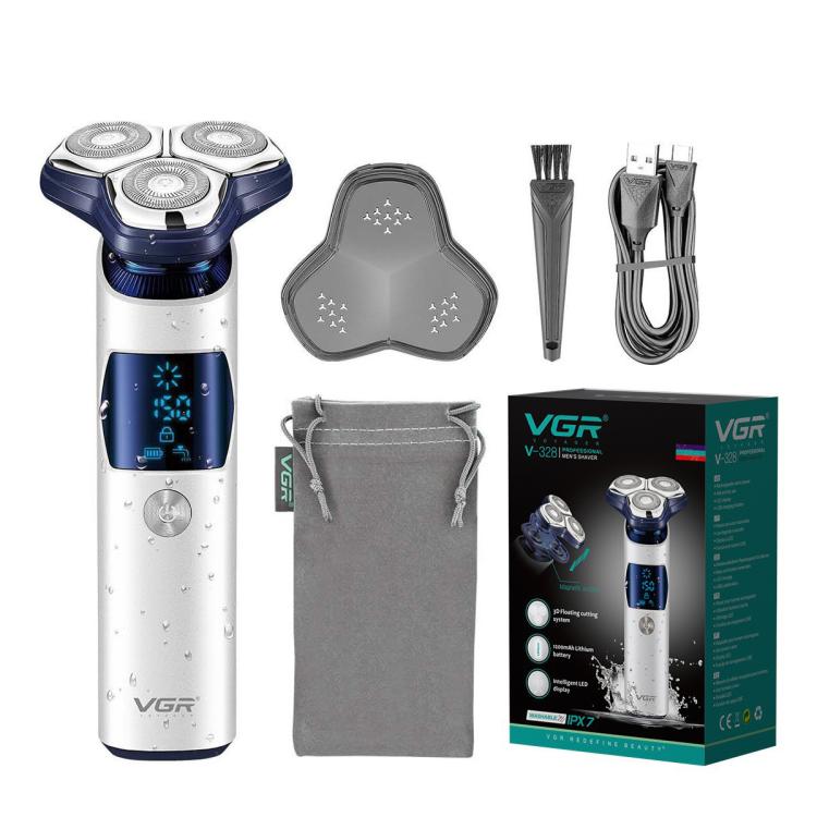 VGR V-328 Afeitadora Eléctrica Cuchilla Flotante 3D Ergonomica