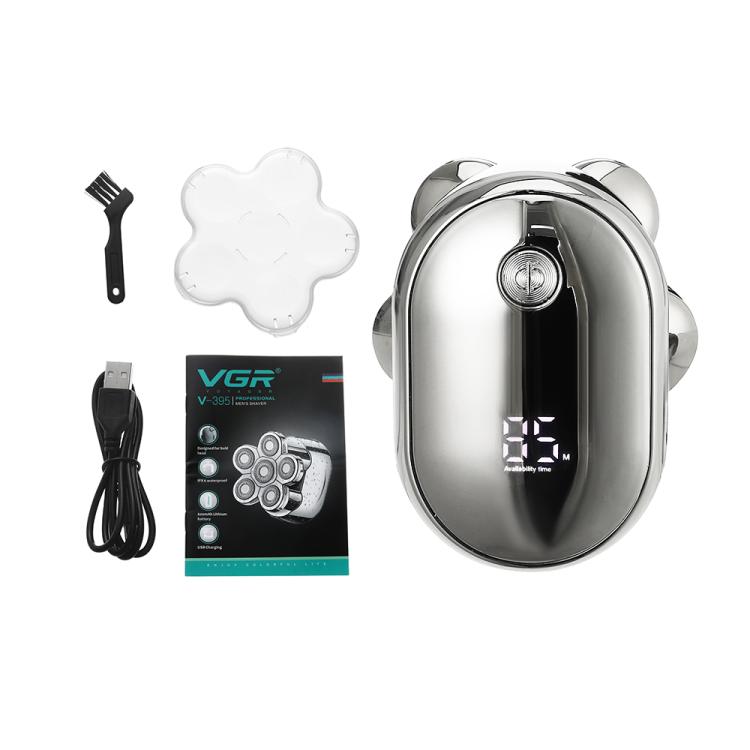 VGR V-395 Afeitadora Eléctrica 6 Cabezales para Rostro