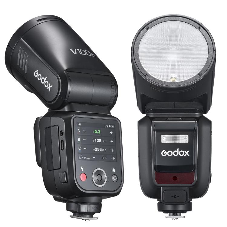 Godox V100 Round Head TTL Flash Externo con Cabezal Redondo Profesional