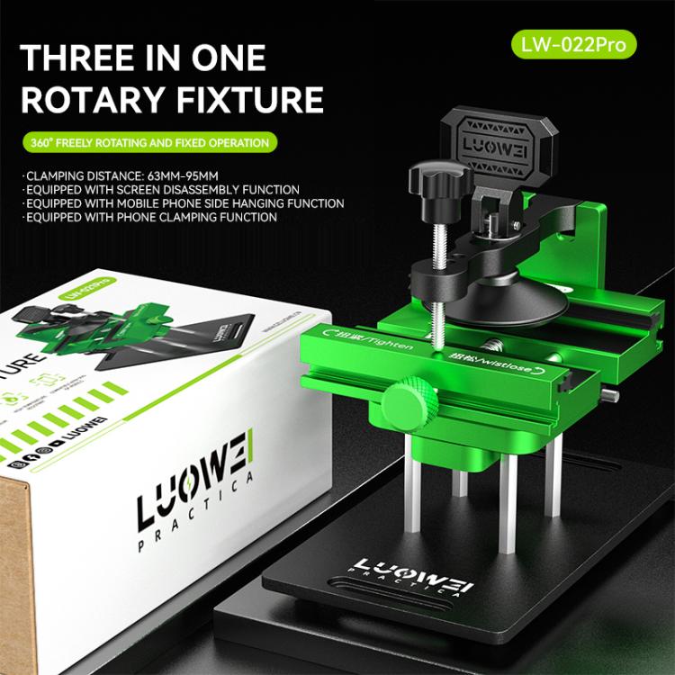 LUOWEI LW-022Pro Dispositivo 2 En 1 Rotación 360 Teléfonos