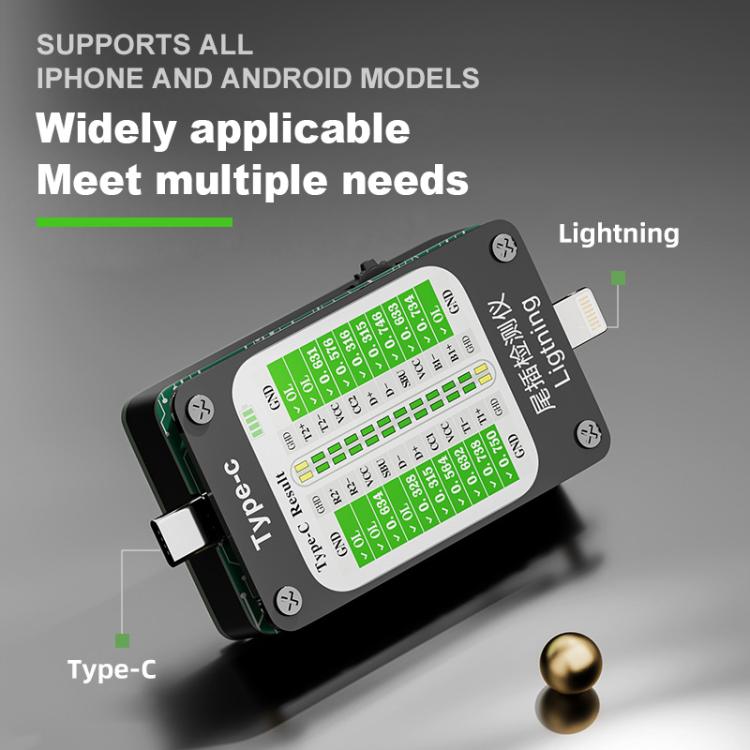 BEST VB-U4 Detector Interfaz Type-C y Lightning Automática