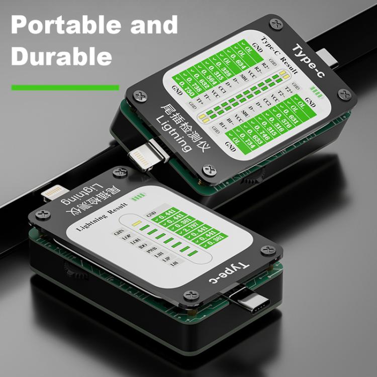 BEST VB-U4 Detector Interfaz Type-C y Lightning Automática