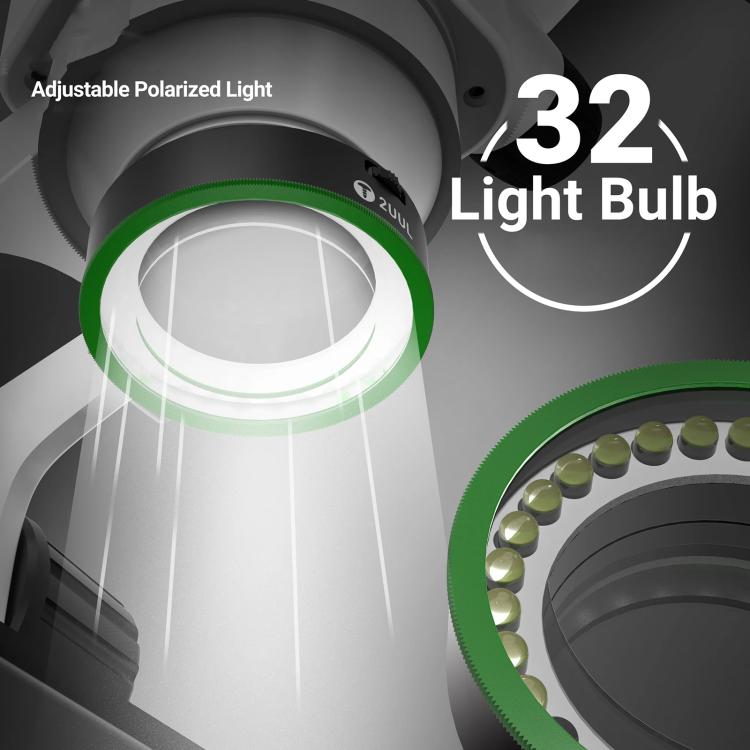2UUL MS97 Microscopio Dust Proof Luz Polarizada Pro