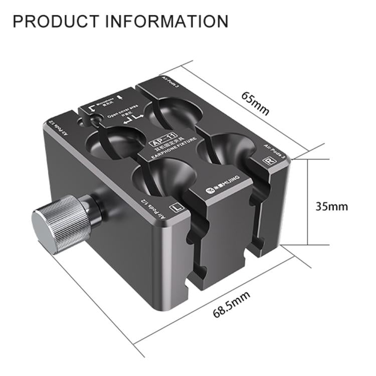 Mijing MP-11 Herramienta Reparación AirPods Ajuste 1a1