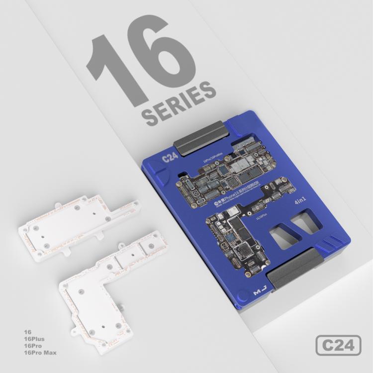 Mijing C24 Fixture De Pruebas Para iPhone 16 Diseño Hueco