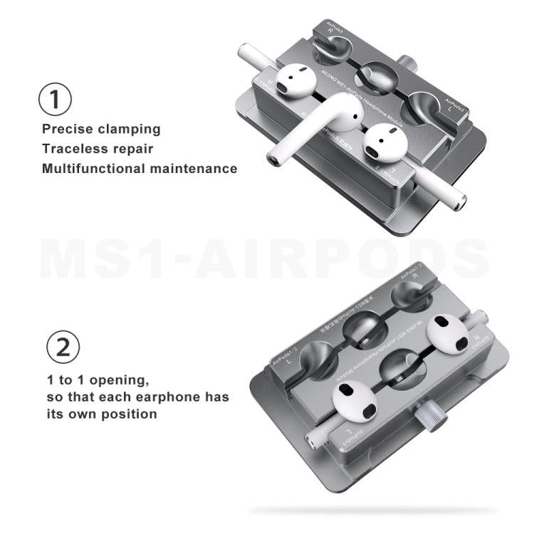 Mijing MS1 AirPods Auriculares Reparación Sin Huellas