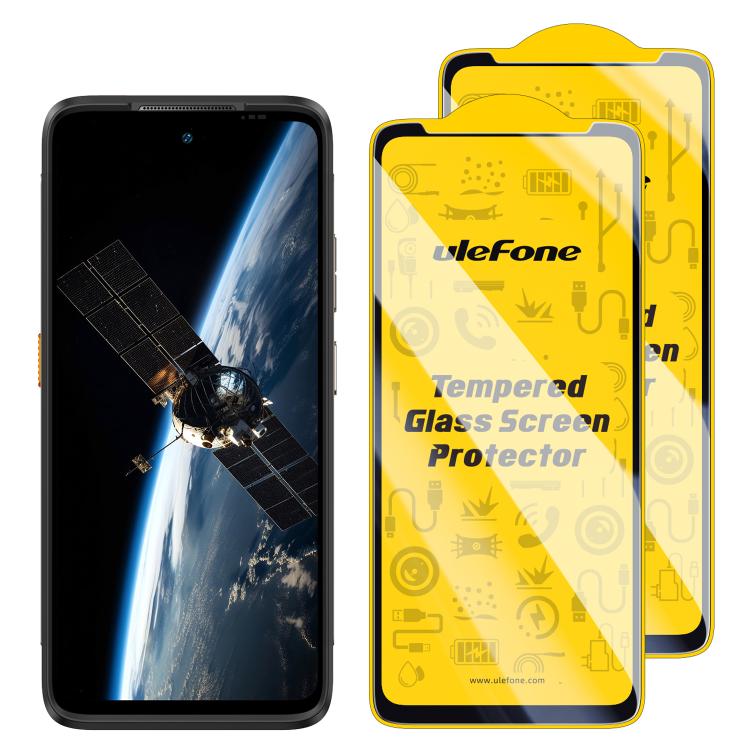 Ulefone 9H HD Protector Pantalla Antihuellas Templado Pack 2