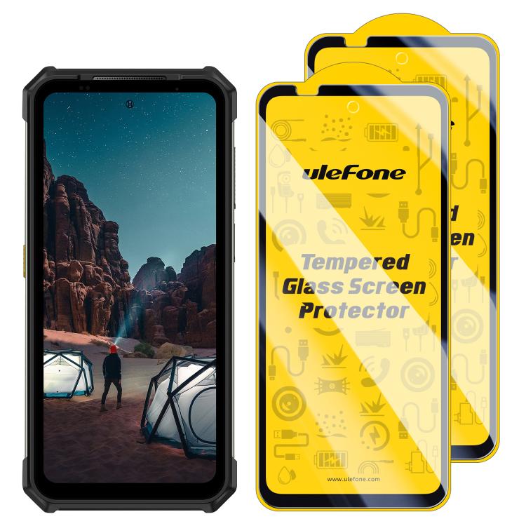 Ulefone 9H HD Protector Pantalla Antihuellas Templado Pack 2