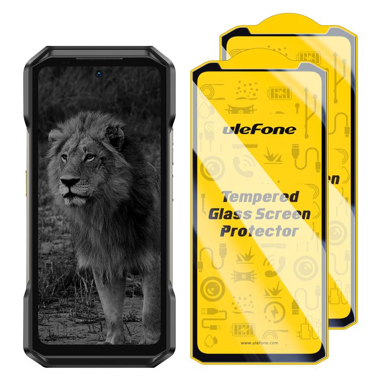 Ulefone 9H HD Protector Pantalla Antihuellas Templado Pack 2