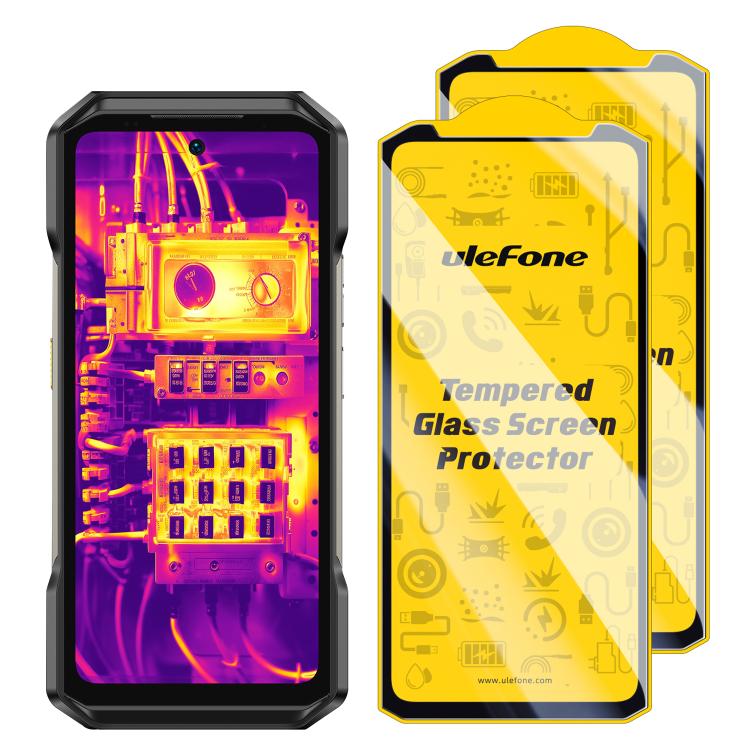 Ulefone 9H HD Protector Pantalla Antihuellas Templado Pack 2