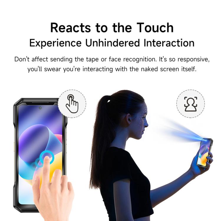 Ulefone 9H HD Protector Pantalla Antihuellas Templado Pack 2