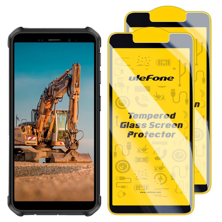 Ulefone 9H HD Protector Pantalla Antihuellas Templado Pack 2