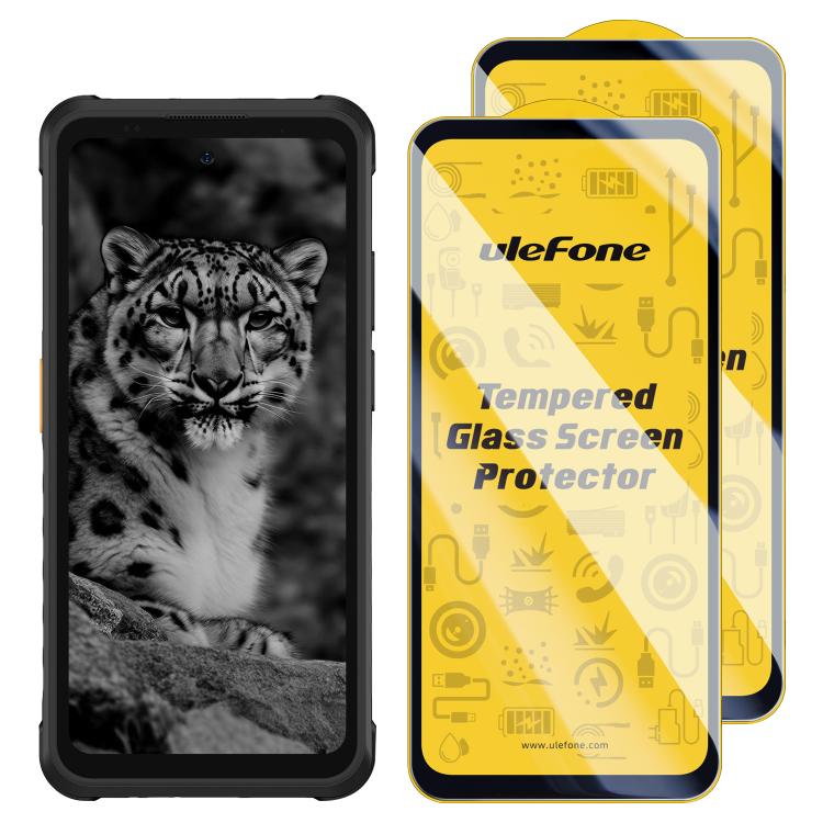 Ulefone 9H HD Protector Pantalla Antihuellas Templado Pack 2