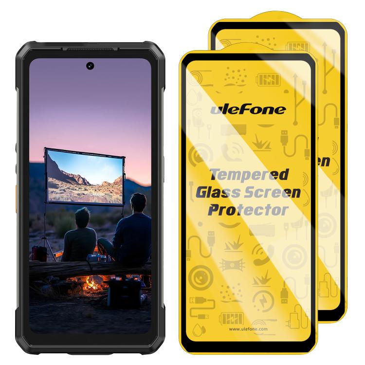 Ulefone 9H HD Protector Pantalla Antihuellas Templado Pack 2