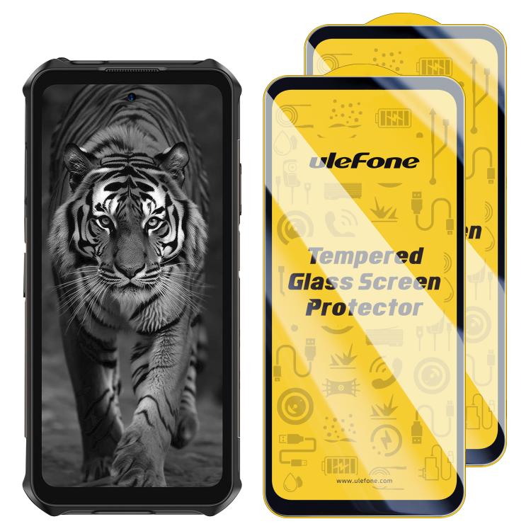 Ulefone 9H HD Protector Pantalla Antihuellas Templado Pack 2