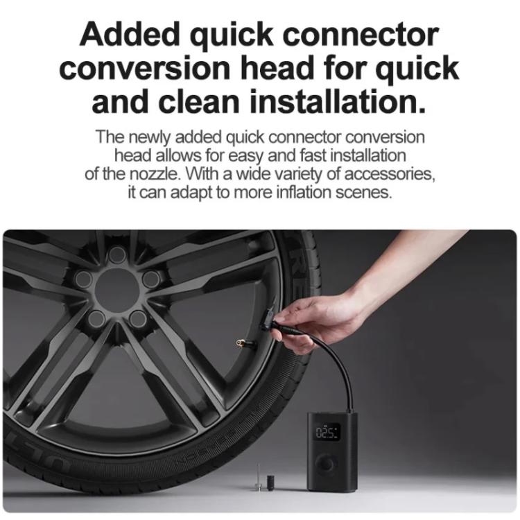 Xiaomi Mijia Air Pump 2D Compresor Eléctrico 2000 mAh, Portátil