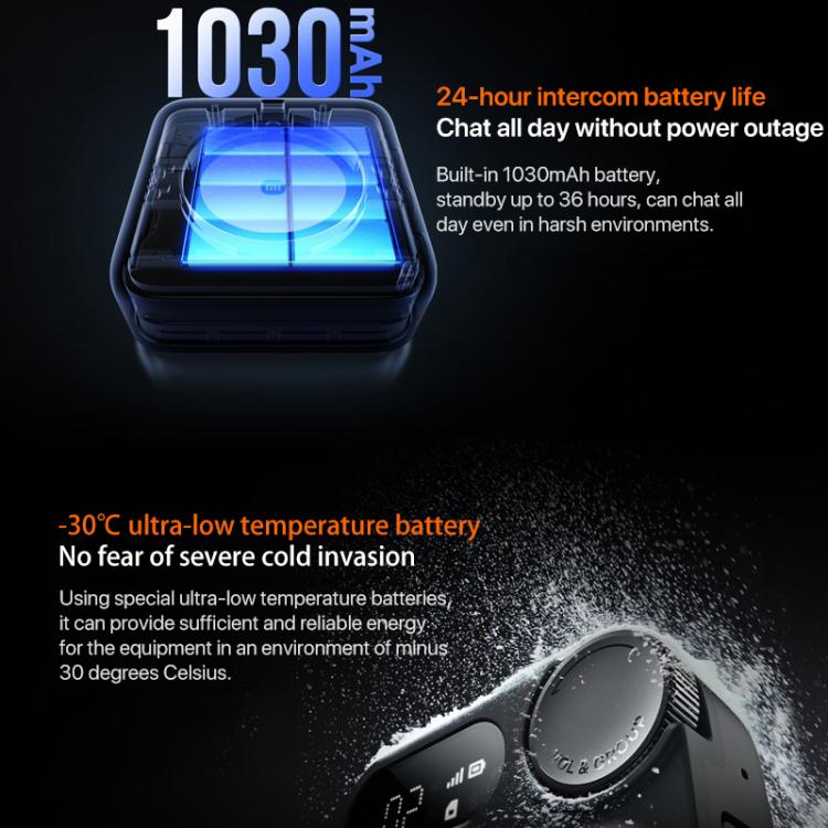 Xiaomi XMDJJMO2FY Walkie Talkie Deportivo 4G, Batería 1030mAh