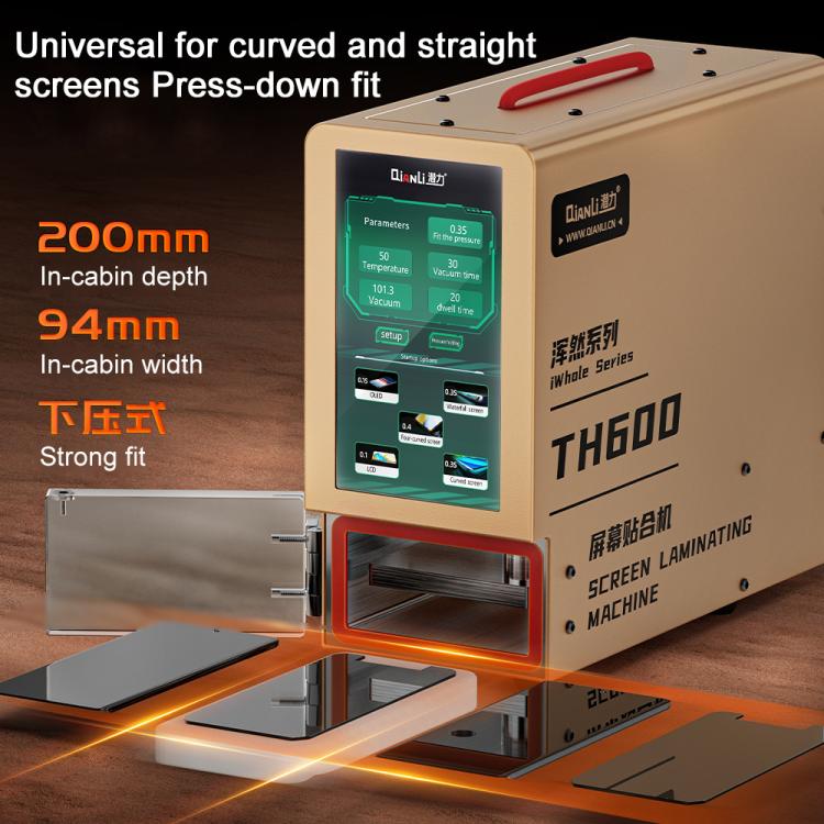 Qianli TH600 Laminadora Universal Para Pantallas LCD Curvas