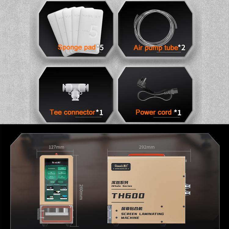 Qianli TH600 Laminadora Universal Para Pantallas LCD Curvas