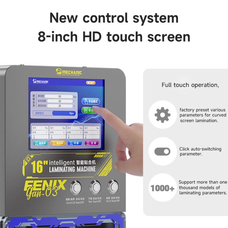Mechanic GAN-03 Fenix Laminadora Inteligente Universal 16 Pulgadas