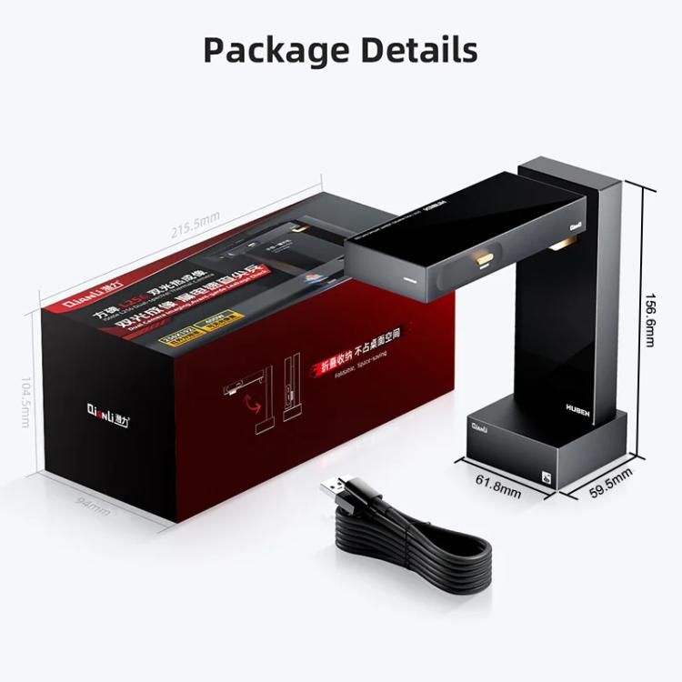QianLi L256 iStele Cámara termográfica Dual espectral