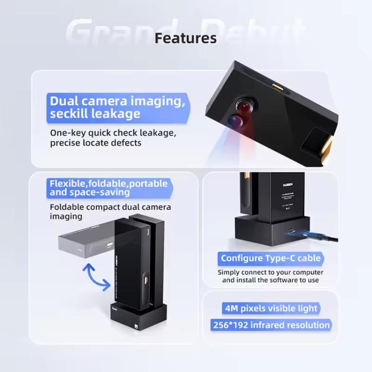 QianLi L256 iStele Cámara termográfica Dual espectral