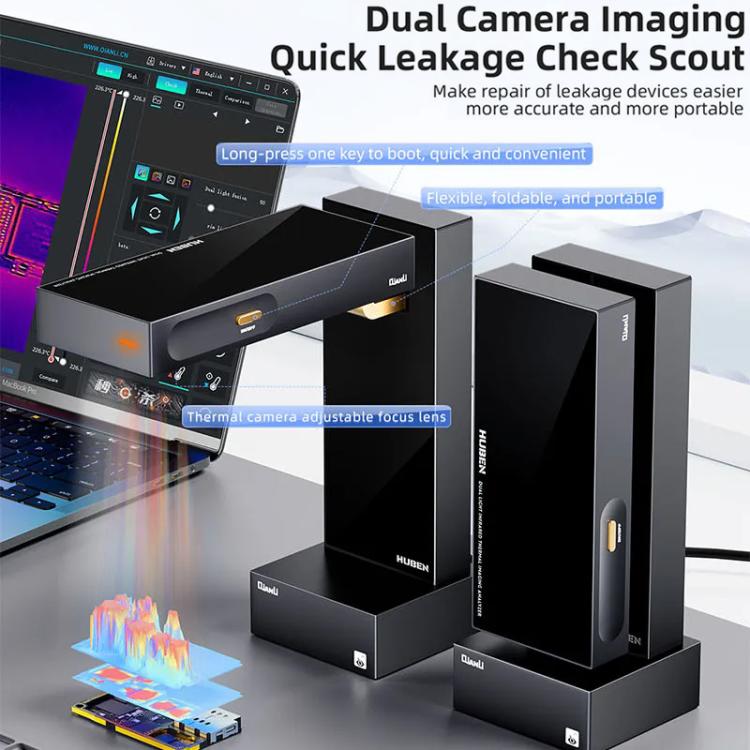 QianLi L256 iStele Cámara termográfica Dual espectral