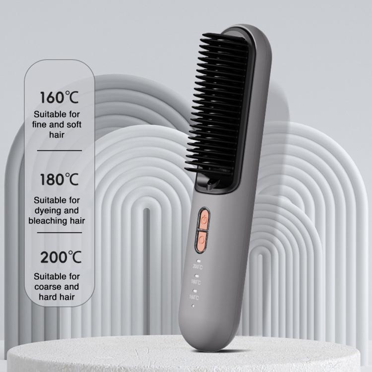 K-SKIN KD382B Peine Alisador Inalámbrico Ion Negativo