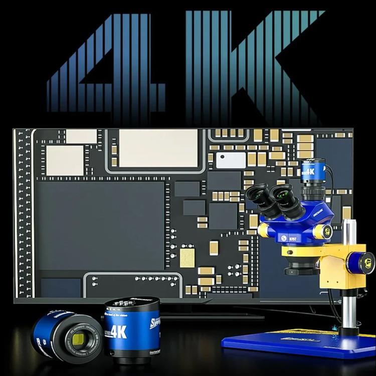 Mechanic MOS4K Cámara de Microscopio 4K IMX415 Sensor Pro