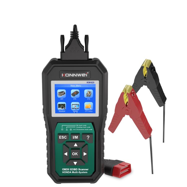 KONNWEI KW420 Escáner OBD2 Pantalla Color 2.8 Pulgadas