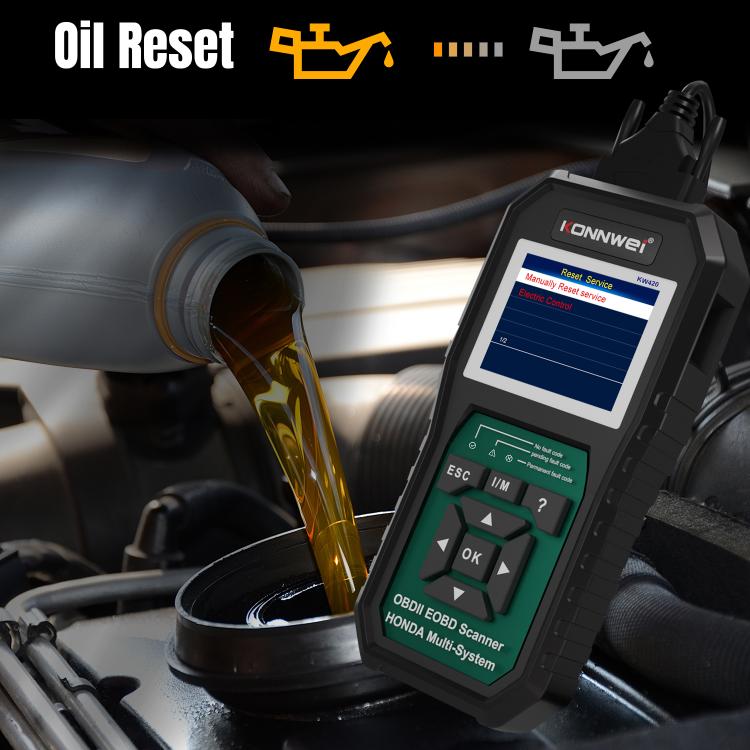 KONNWEI KW420 Escáner OBD2 Pantalla Color 2.8 Pulgadas