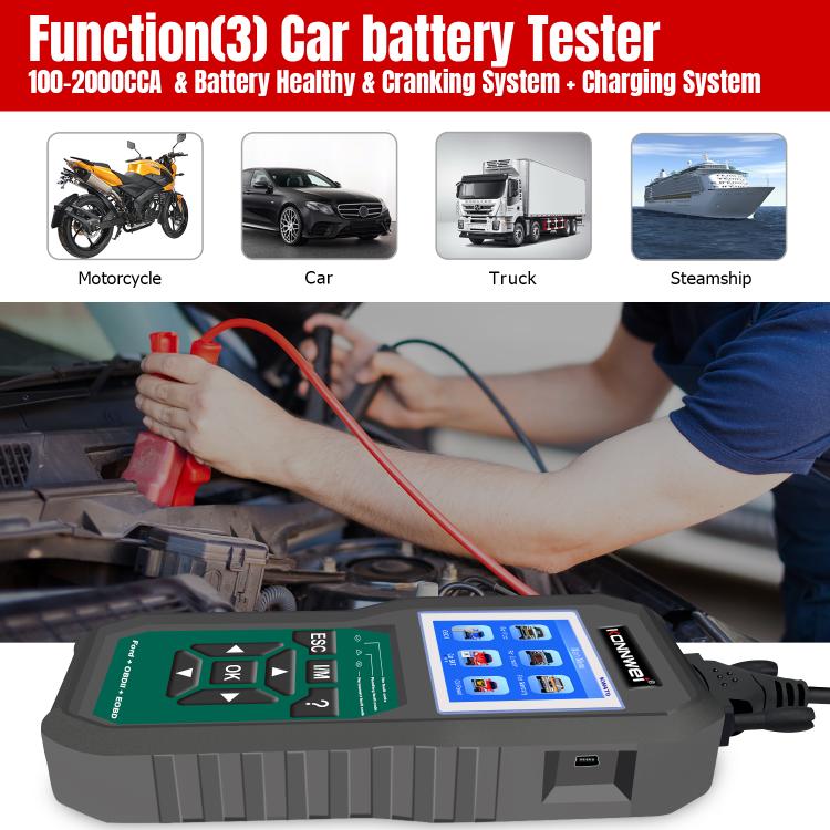 KONNWEI KW470 Escáner OBD2 Ford Pantalla Color 2.8 Pulgadas Moderno