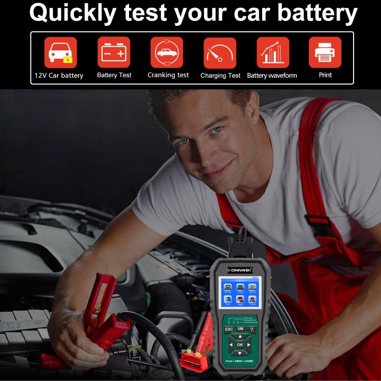 KONNWEI KW470 Escáner OBD2 Ford Pantalla Color 2.8 Pulgadas Moderno
