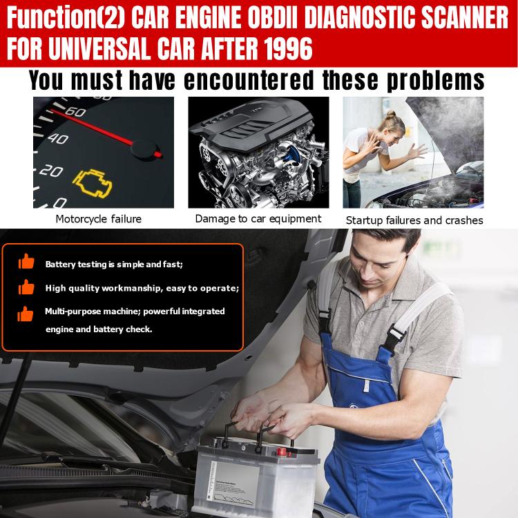 KONNWEI KW470 Escáner OBD2 Ford Pantalla Color 2.8 Pulgadas Moderno