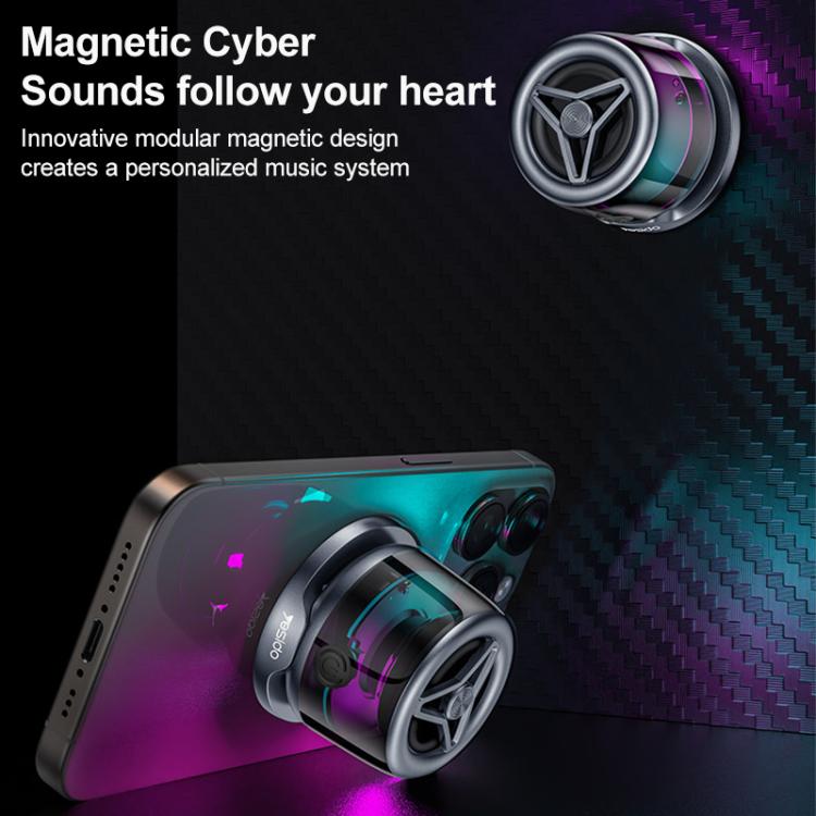 Yesido YSW32 Altavoz Mini Inalámbrico RGB Bluetooth 5.3 Calidad de Sonido Alta Definición
