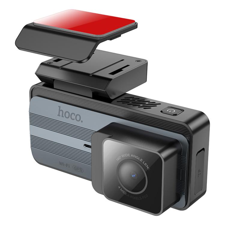 Hoco DV12 Dash Cam GPS 2K Cámara Trasera Para Vehículo